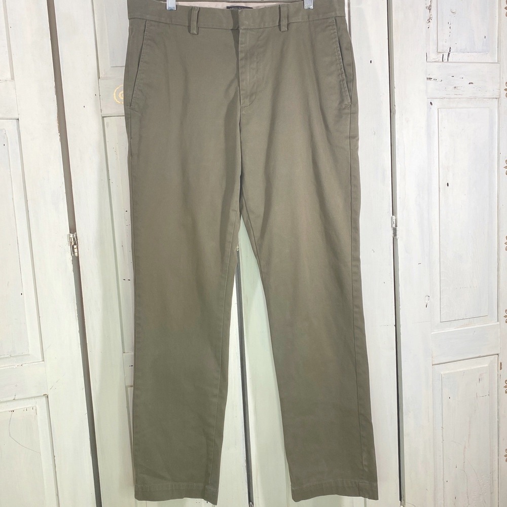 Banana Republic Men Aiden Chinos Size 32x31 Cadet Green Classic Heritage Preppy